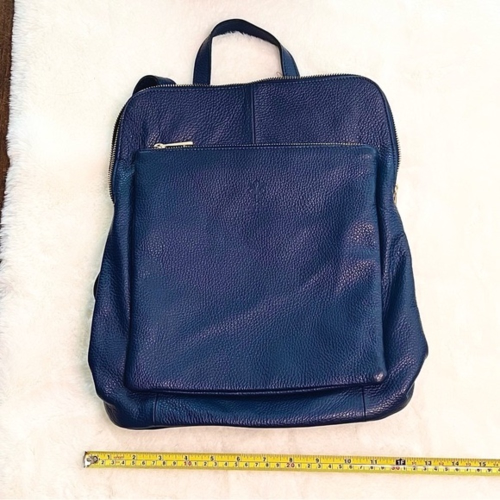 Vera Pella Convertible Backpack/Crossbody/Shoulder/Carry Bag Italian Leather - Picture 15 of 17